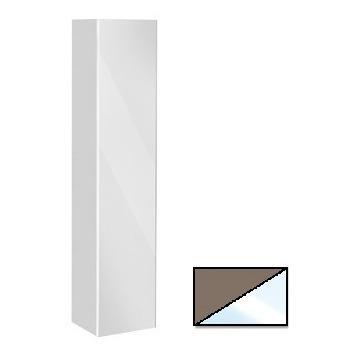 Шкаф пенал, цвет фасада: зеркало